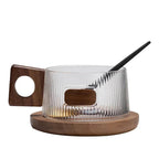 Marfisa Glass Coffee Mug Set