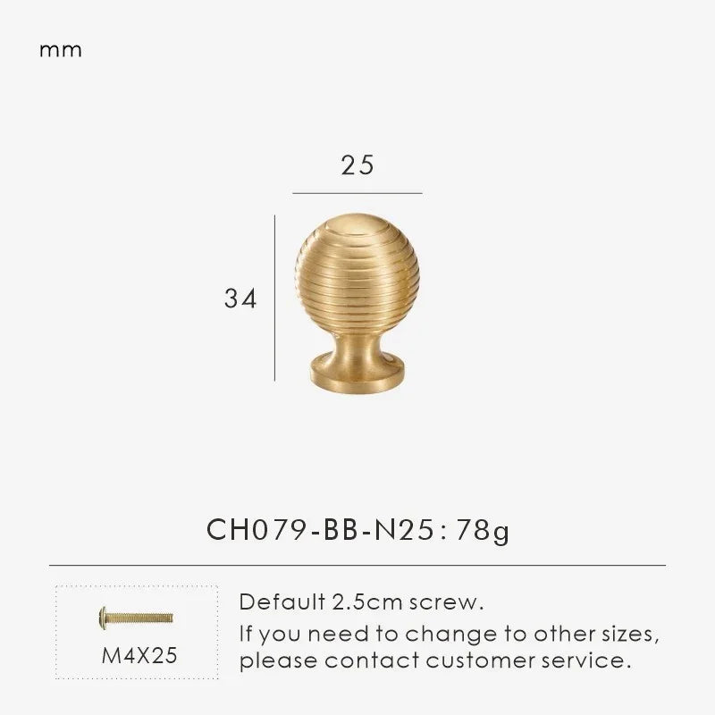 Melsisa Brass Knobs