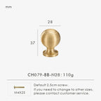 Melsisa Brass Knobs