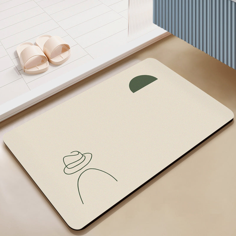 Minimalist Artistic Floor Mat | TheKanta