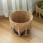 Modern Storage Basket with Geometric Design | TheKanta