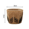 Modern Storage Basket with Geometric Design | TheKanta
