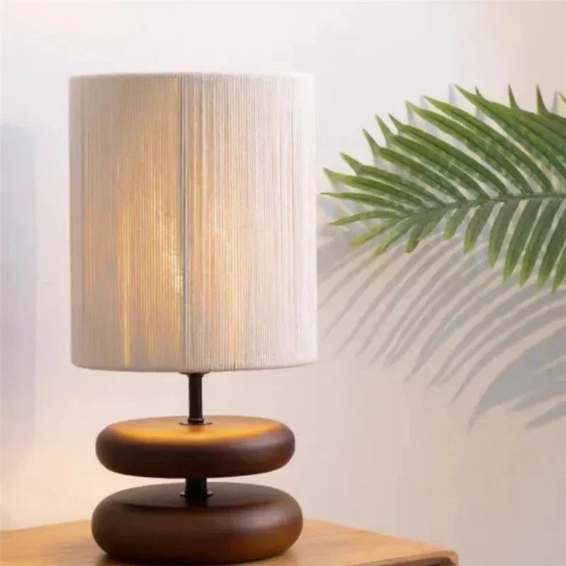 Mossreach Wood Table Lamp