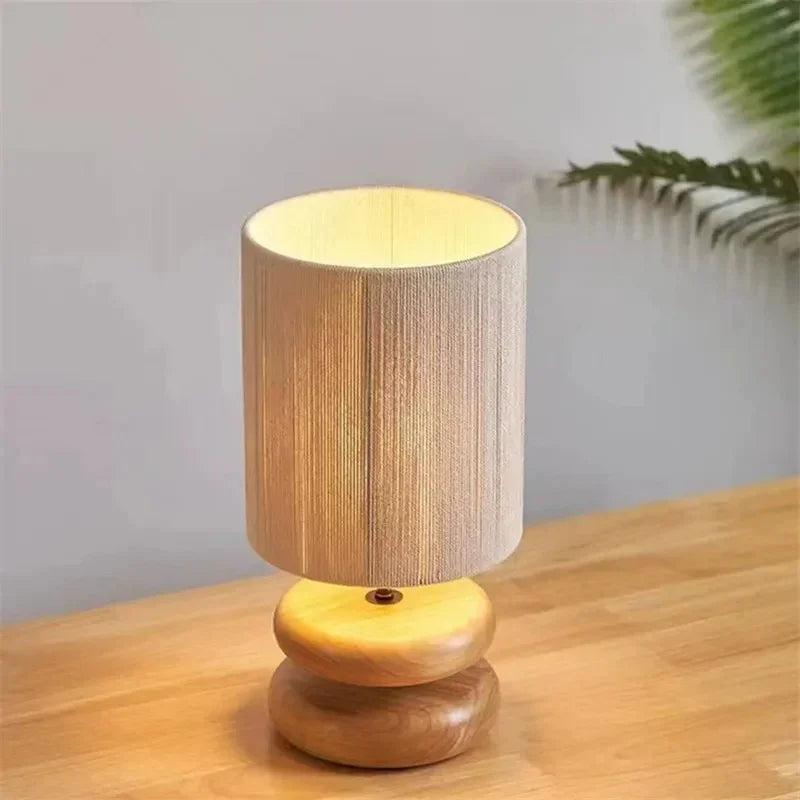 Mossreach Wood Table Lamp