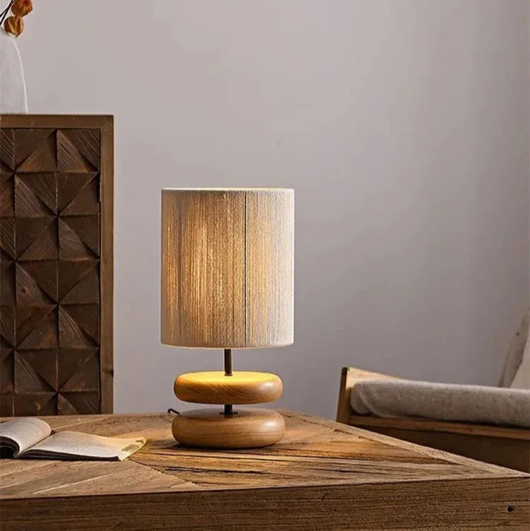 Mossreach Wood Table Lamp