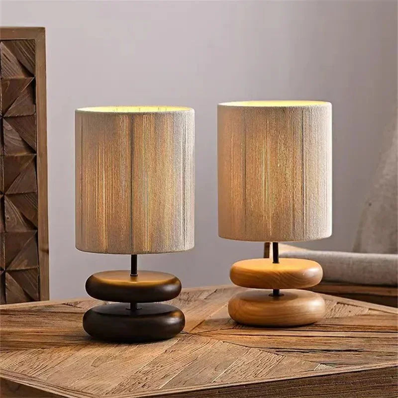 Mossreach Wood Table Lamp