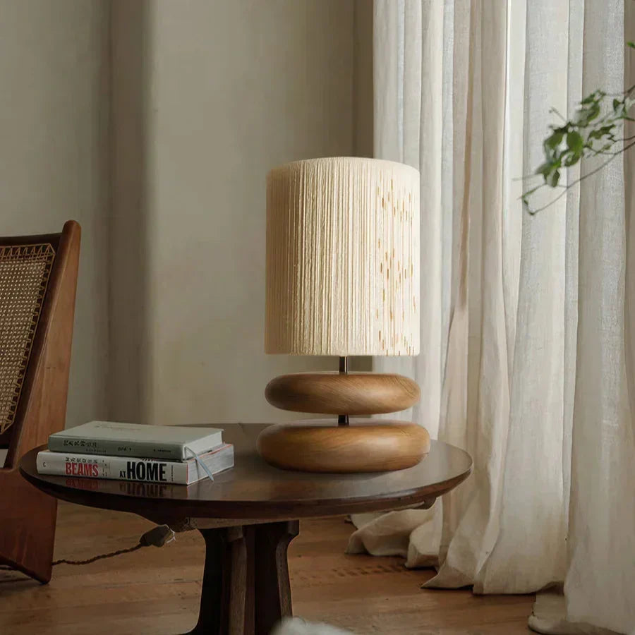Mossreach Wood Table Lamp