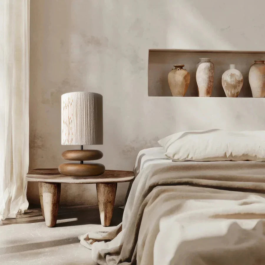 Mossreach Wood Table Lamp