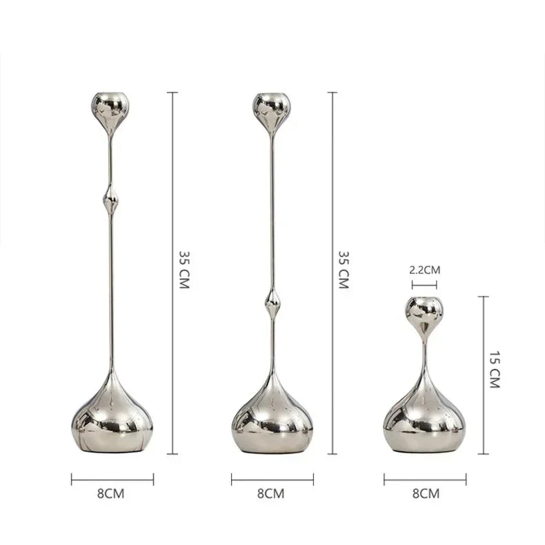 Mosswick Metal Candle Holder