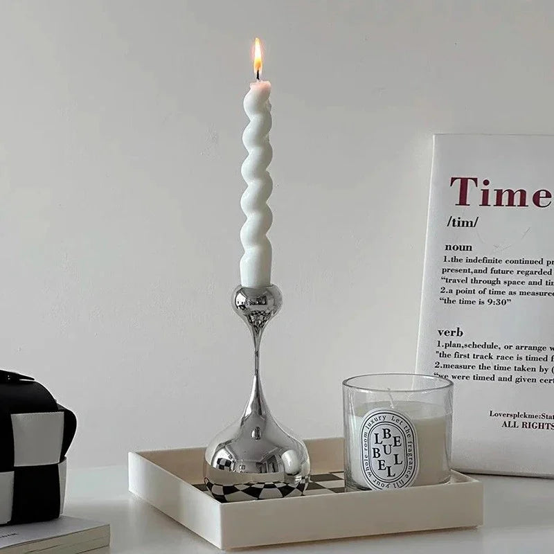 Mosswick Metal Candle Holder