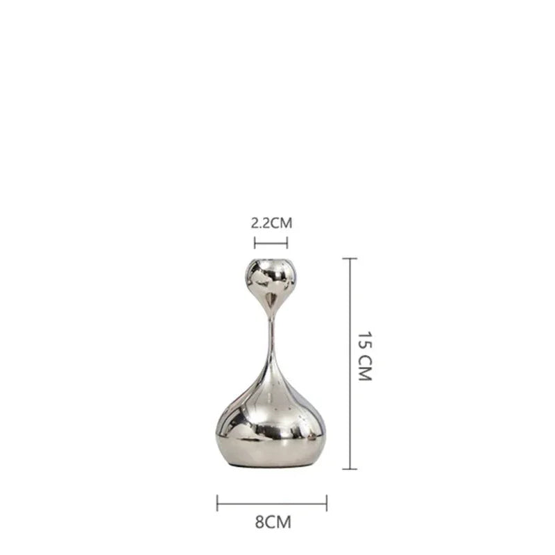 Mosswick Metal Candle Holder