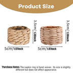 Napkin Ring Soft Textile Handwoven | TheKanta