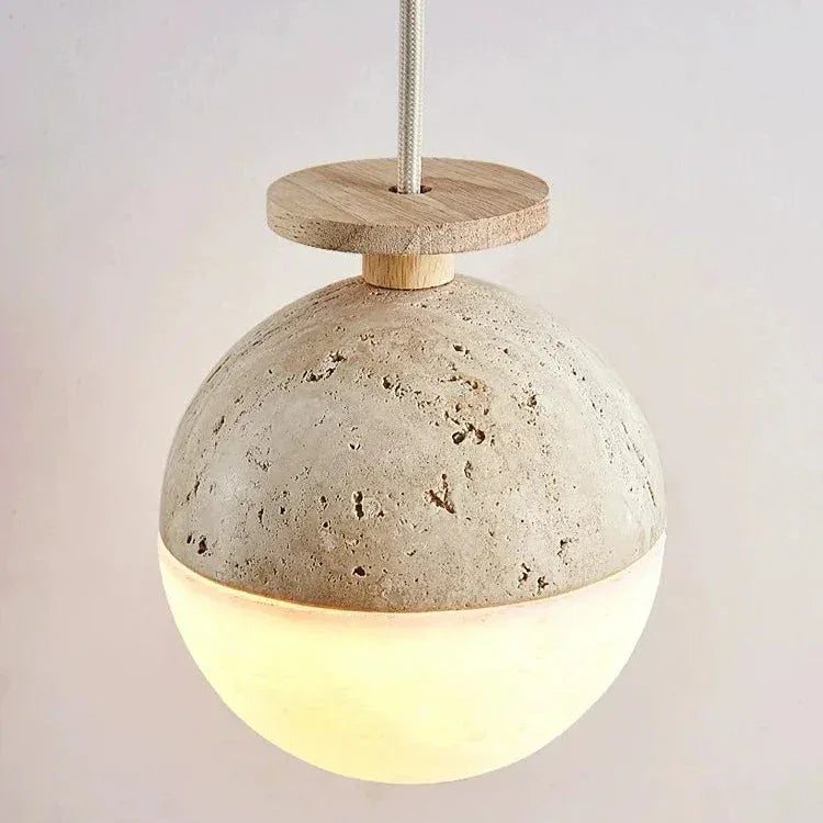 Nellyra Travertine Pendant Lamp
