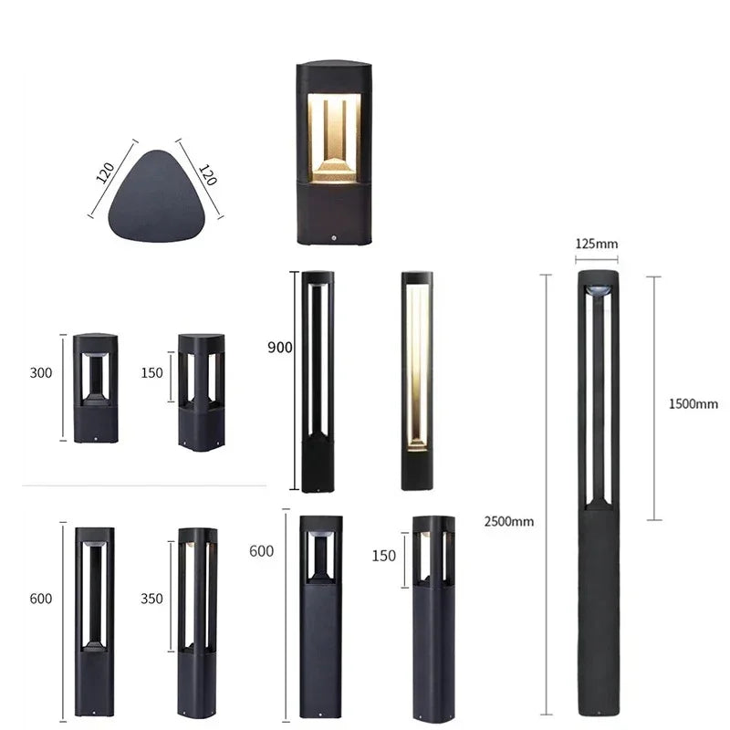 Nordarno LED Bollard Light