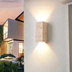 Olnova Travertine Wall Lamp