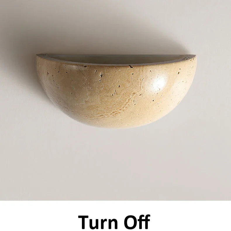 Olstirra Travertine Wall Lamp
