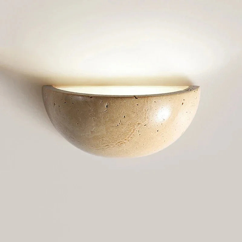 Olstirra Travertine Wall Lamp