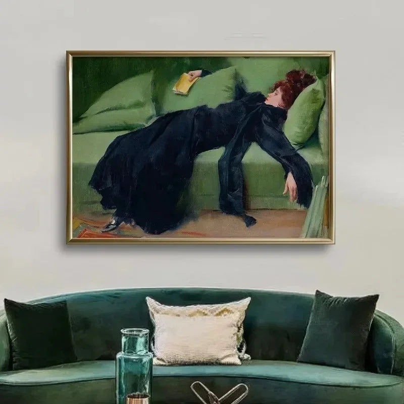 Orbyra By Ramon Casas Wall Art