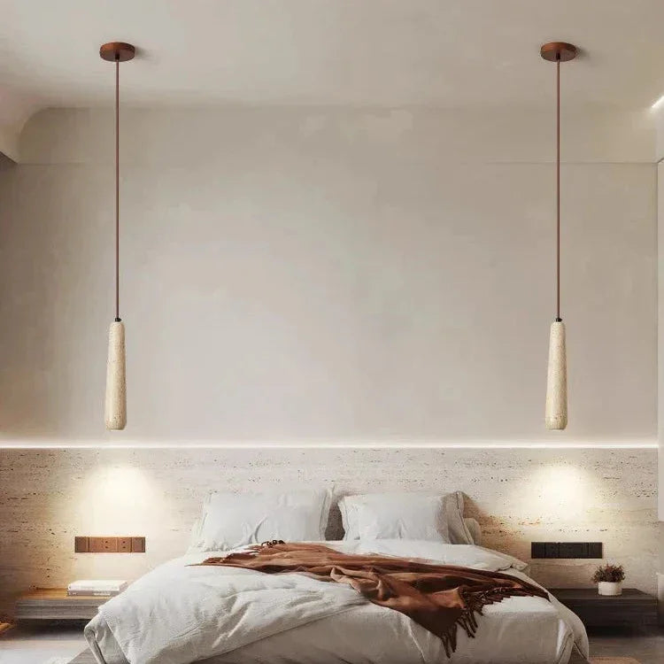 Otterhaven Travertine Pendant Lamp
