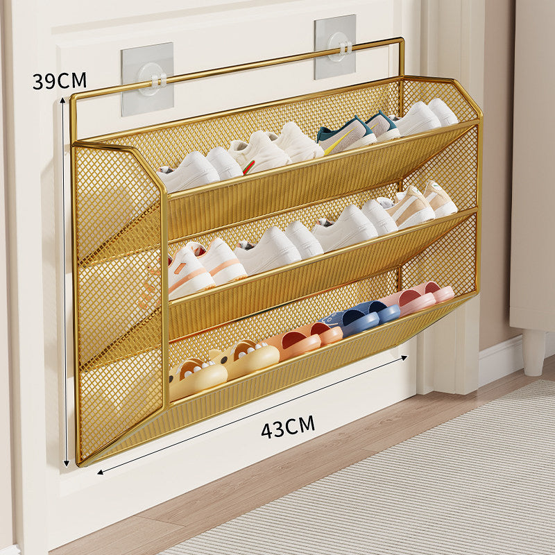 Over-Door Mesh Shoe Rack | TheKanta