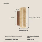 Pellynta Travertine Wall Lamp