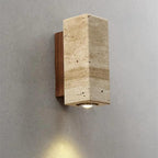 Pellynta Travertine Wall Lamp