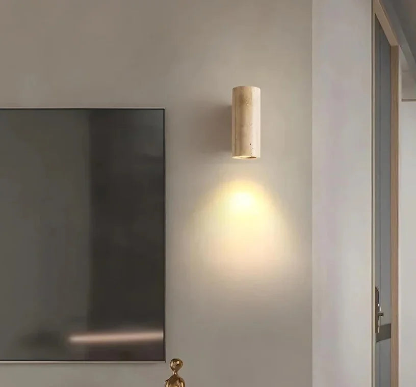 Pellynta Travertine Wall Lamp