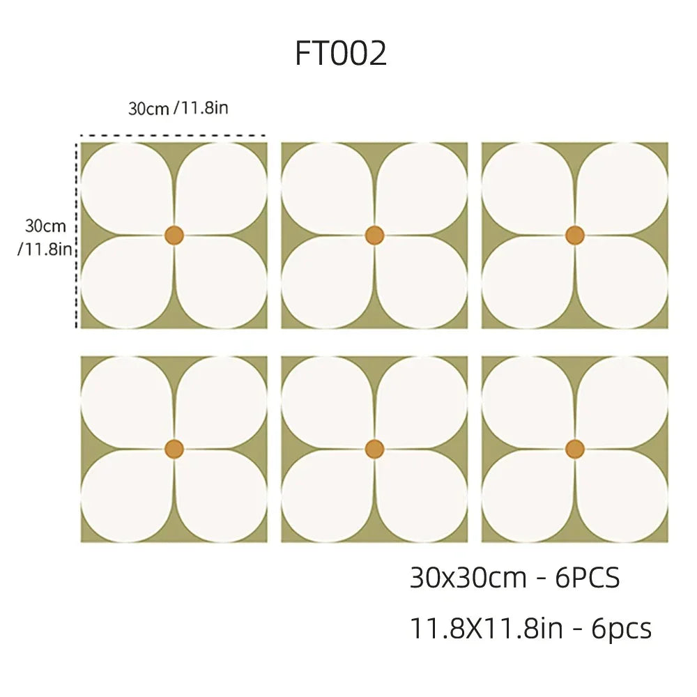 Pelndirra Floor Tile Stickers