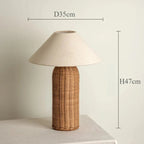 Perara Sabi Table Lamp - Rattan