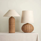 Perara Sabi Table Lamp - Rattan