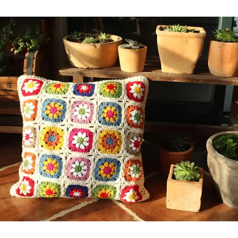 Perndunda Crochet Pillow Case - Iron