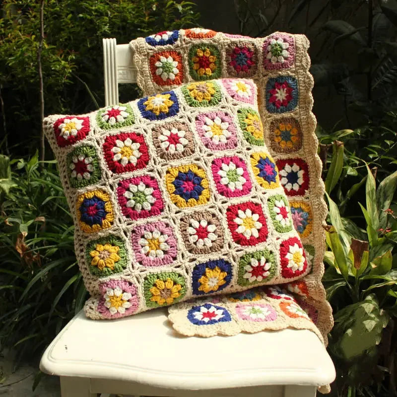 Perndunda Crochet Pillow Case - Iron