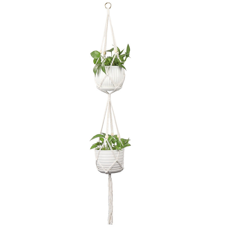 Plant-Hanging Macrame Shelf | TheKanta