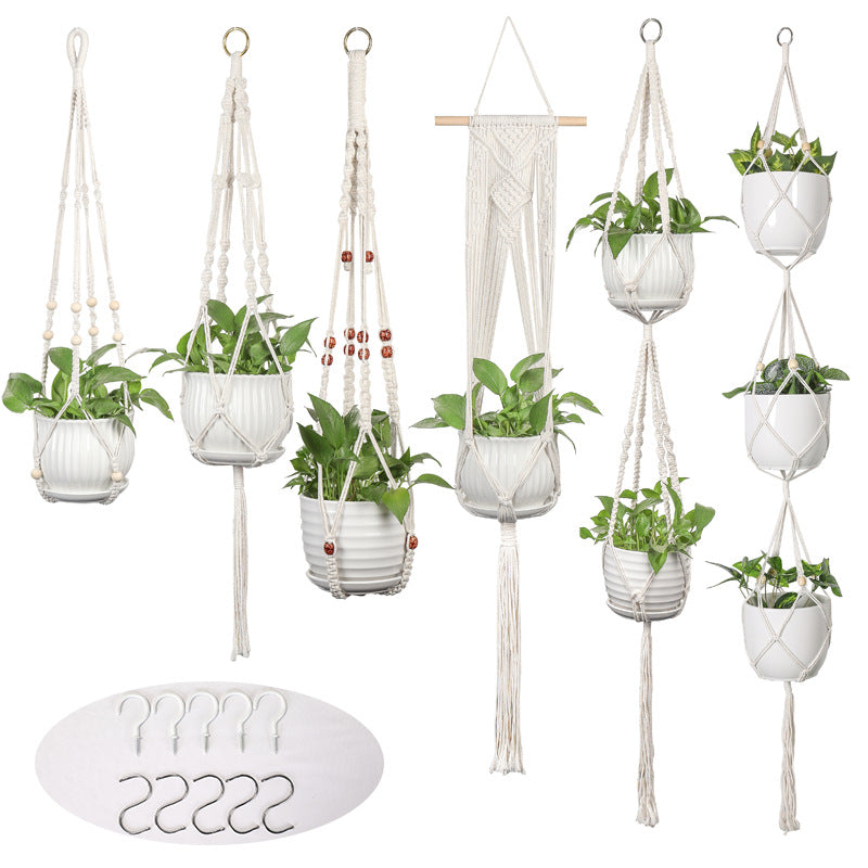 Plant-Hanging Macrame Shelf | TheKanta
