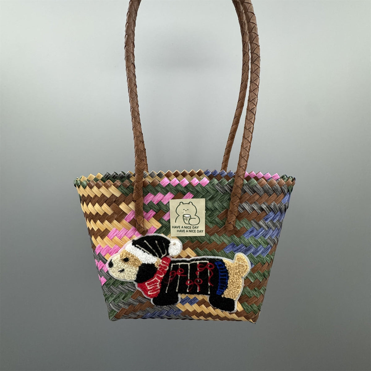 Playful and Handmade Basket Bag | TheKanta