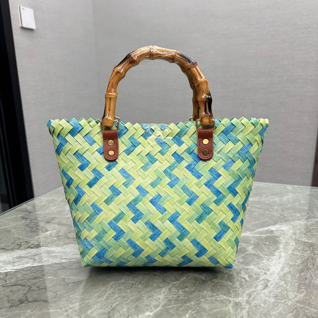 Playful and Handmade Basket Bag | TheKanta