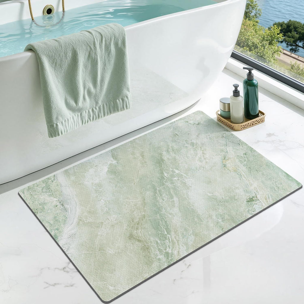 Plush Tropical-Themed Bath Mat | TheKanta