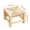 Pouf Soft Textile Wood | TheKanta
