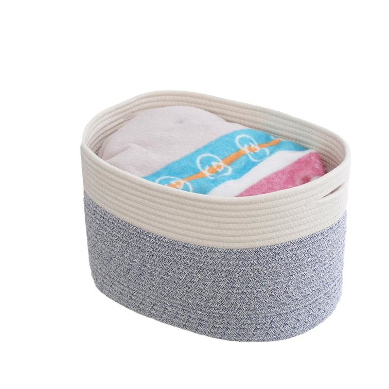 Practical Storage Basket Soft Textile Handwoven | TheKanta
