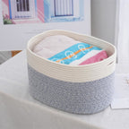 Practical Storage Basket Soft Textile Handwoven | TheKanta