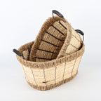 Practical Storage Basket with Stainless Steel Handles | TheKanta