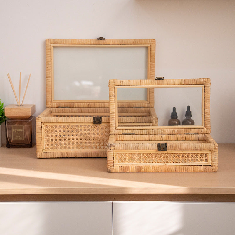 Practical Storage Box with Glass Surface | TheKanta