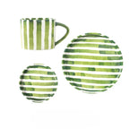 Quinnendo Three-Piece Cup & Plate Set