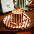Quinnendo Three-Piece Cup & Plate Set