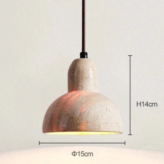 Relita Travertine Pendant Lamp