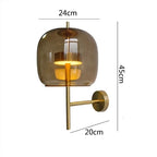 Reltira Glass Wall Lamp