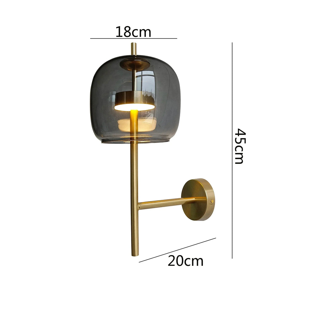 Reltira Glass Wall Lamp