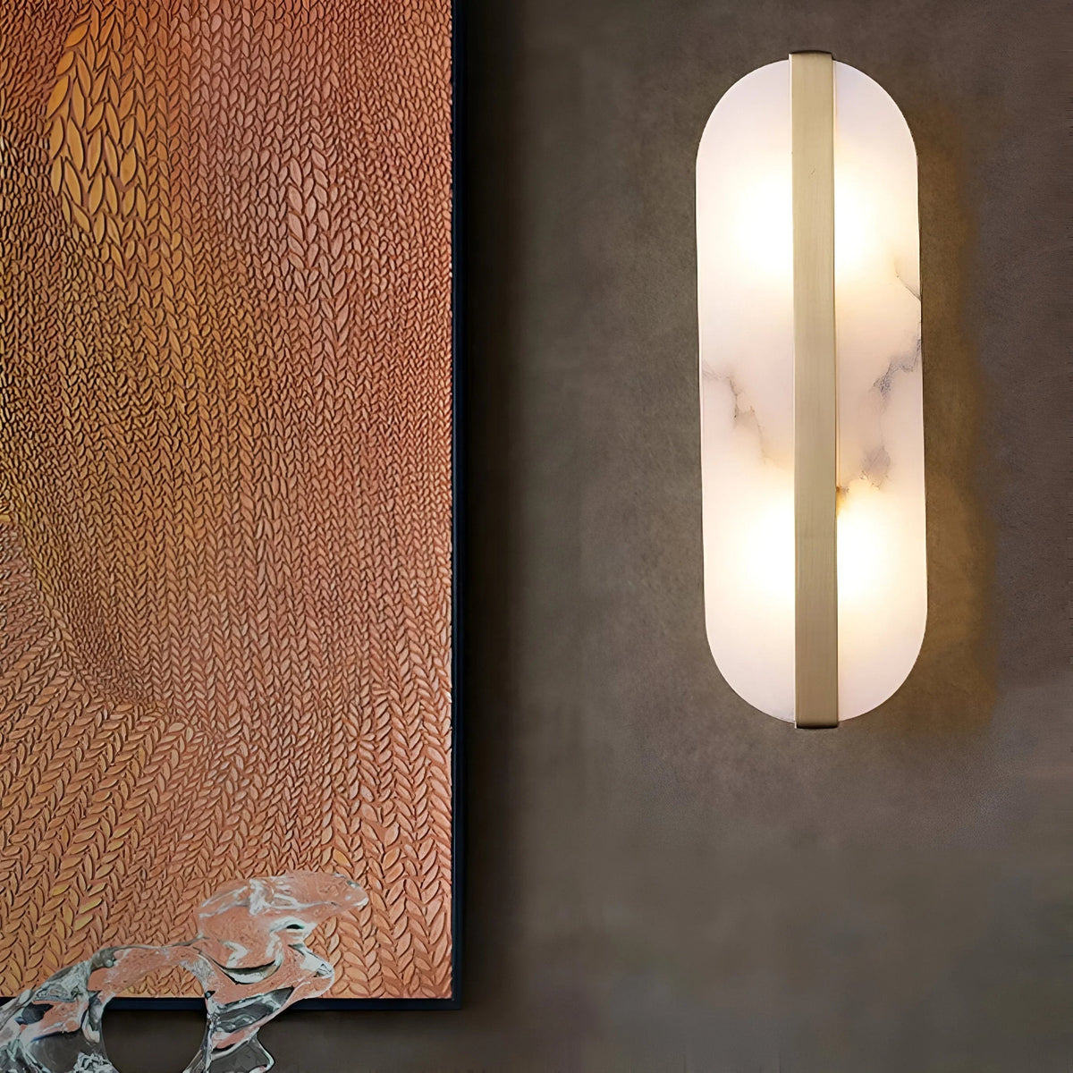 Renstanta Alabaster Wall Lamp