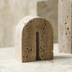 Renstendo Travertine Bridge Bookend