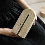 Renstendo Travertine Bridge Bookend